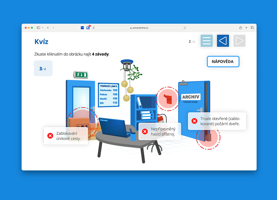 E-learning BOZP